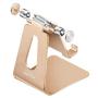 Adjustable Cell Phone Stand,2020 Update,Skejer Stand,Phone Holder,Table Stand,Dock,Aluminum Desktop Stand Compatible with iPhone Galaxy Edge All Smart Phone and Tablets Under 10 inches-Gold