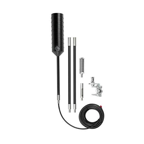 weBoost Wilson Electronics 17” / 32” / 45” 4G Truck and RV Spring-Mount Antenna w/ 14 ft. RG58 cable, SMA Male Connector (304415)