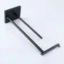 GERZ Bathroom Toilet Paper Holder Stand with Reserve, Modern Tissue Roll Holder SUS304 Stainless Steel Rustproof Freestanding, Matte Black GERZ Bathroom Toilet Paper Holder Stand with Reserve, Modern Tissue Roll Holder SUS304 Stainless Steel Rustproof Freestanding, Matte Black