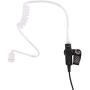 COISOUND Two Way Radio Earpiece Noise Canceling Transparent Security Headset Walkie Talkie Headphone 3.5mm pin Receiver/Listen ONLY for Any Motorola  Kenwood ICOM Single Pin Radio