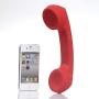 Aoile Wireless Retro Telephone Handset Radiation-Proof Handset Receivers Headphones for Mobile Phone Black