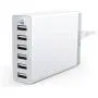 Anker 60W 6-Port USB Wall Charger, PowerPort 6 for iPhone XS / XS Max / XR / X / 8 / 7 / 6 / Plus, iPad Pro / Air 2 / mini/ iPod, Galaxy S7 / S6 / Edge / Plus, Note 5 / 4, LG, Nexus, HTC and More