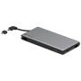 Mophie Powerstation Plus External Battery with Built in Cables for Smartphones and Tablets (6,000mAh) - Space Grey