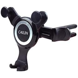 Car Phone Mount Compatible Applicable Mercedebenz Mobile Phone Holder A/B/C-Class, A3 Q2,FordMustang,Volkswagen Tiguan Automatic Locking Universal Air Vent Cell Phone Holder(Black)
