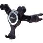 Car Phone Mount Compatible Applicable Mercedebenz Mobile Phone Holder A/B/C-Class, A3 Q2,FordMustang,Volkswagen Tiguan Automatic Locking Universal Air Vent Cell Phone Holder(Black)