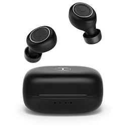 Smallest True Wireless Earbuds, ABRAMTEK E8 Mini Bluetooth 5.0 Headphones, Tiny USB-C Charging Case, IPX7 Waterproof, Deep Bass Stereo Earphones for Sports Workout