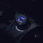 RAMPOW 24W Dual USB Car Charger - [DC 12-24V] 4.8A Fast Car Charger - USB Car Charger Adapter Compatible with iPhone, Samsung, LG, HTC, Sony, Oneplus, Tablets, GPS Devices and More - Black