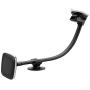 Magnetic Car Truck Phone Mount with 13-Inch Gooseneck Extension Arm, Universal Windshield Dashboard Industrial-Strength Suction Cup Mobile Vehicle Holder for All Cell Phones iPhone by 1Zero