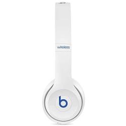 Beats Solo3 Wireless On-Ear Headphones - Apple W1 Headphone Chip, Class 1 Bluetooth, 40 Hours Of Listening Time - Club White (Latest Model)