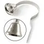 Mighty Paw Metal Potty Bell, an All Metal Dog Doorbell with Sleek Silver Bell and Support, The Thick-Walled Durable Bell Optimizes Sound Quality. Includes Training Guide Mighty Paw Metal Potty Bell, an All Metal Dog Doorbell with Sleek Silver Bell and Support, The Thick-Walled Durable Bell Optimizes Sound Quality. Includes Training Guide