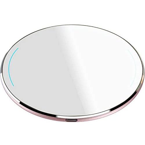TOZO W1 Wireless Charger Ultra Thin Aviation Aluminum CNC Unibody Fast Charging Pad Rose Gold