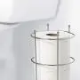 Zenna Home Toilet Paper Reserve, Chrome Zenna Home Toilet Paper Reserve, Chrome