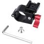 CAMVATE Light Mount Stand Bracket 25mm Rod Clamp Holder for DJI Ronin-M, Freefly MoVI - Red Knob