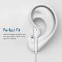for iPhone Earphones with Lighting Connector,Headphones Earbuds in-Ear with Volume Control Compatible with iPhone 11/11 Pro/X/XS/XS Max/XR/8/8 Plus/ 7/7 P/-Plug and Play