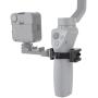 AFVO Ring Hot Shoe Adapter for DJI Osmo Mobile 3, Osmo Mobile 2 and Osmo Mobile 1, Adapter for Microphone and LED Light
