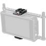 CAMVATE Versatile Top/Bottom Plate with Multiple 1/4"-20 Threads for Directors Monitor Cage Rig(2 Pieces)