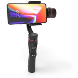 Tzumi SteadyGo Smartphone Stabilizing Gimbal – Motorized Rechargeable 3-Axis Handheld Gimbal for Smooth, Steady Digital Photography and Advanced Video Filming Techniques
