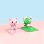 Frog Phone Holder - Adjustable Stand - Lovely Animal Desktop Cell Phone Stand, Creative Cartoon Multi-Function Desk Phone Stand, Smartphone Dock,Frog Gift for Girl (Green Frog, 17 X 8 X 5 cm)