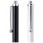 CCIVV Stylus, 4 Pcs 5.0 Inches Hybrid Mesh Fiber Tip Stylus Pens for Touch Screen, Compatible with iPad, iPhone, Kindle Fire + 4 Extra Replaceable Hybrid Fiber Tips (White, Black, Silver, Blue)