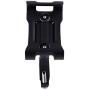 Enrilior Bicycle Aluminium Alloy Mobile Phone Holder Bracket Bike Cycling Accessory(Black)