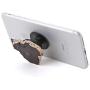 Gorgeous Agate Crystal Druzy Quartz Phone Grip Phone Holder for Smart Phones and Tablets (Black)