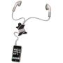 Nite Ize Curvyman Cord Supervisor - Easy Earbud Organizer, Headphone Cord Wrap - Black