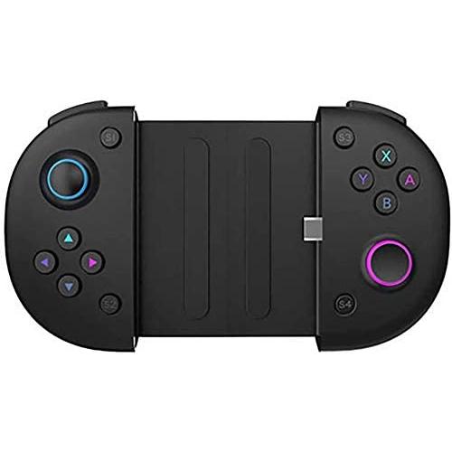 Mobile Game Controller Wireless Phone Gaming Controller, Gamepad, Telescopic Gamepad Joystick Supports Type -C Charging Interface Mobile Phone