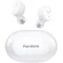 Kurdene Small Wireless Earbuds,Bluetooth Earbuds with Charging Case Bass Sounds IPX8 Waterproof Sports Headphones with Mic Touch Control 24H Playtime for iPhone/Samsung/Android -White