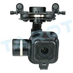 Tarot T-3D IV Metal 3 Axis Brushless Gimbal PTZ for GoPro 4 Hero4 Session TL3T02 W/Battery Straps