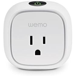 Wemo Insight Smart Plug with Energy Monitoring, WiFi Enabled, Control Your Devices and Manage Energy Costs From Anywhere, Works with Alexa and the Google Assistant