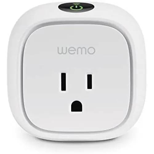 Wemo Insight Smart Plug with Energy Monitoring, WiFi Enabled, Control Your Devices and Manage Energy Costs From Anywhere, Works with Alexa and the Google Assistant Wemo Insight Smart Plug with Energy Monitoring, WiFi Enabled, Control Your Devices and Manage Energy Costs From Anywhere, Works with Alexa and the Google Assistant