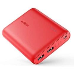 Anker PowerCore 13000, Compact 13000mAh 2-Port Ultra-Portable Phone Charger Power Bank with PowerIQ and VoltageBoost Technology for iPhone, iPad, Samsung Galaxy (Red)