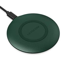 LETSCOM Ultra Slim Wireless Charger,Qi-Certified 15W Max Fast Wireless Charging Pad,Compatible with iPhone 11/11 Pro Max/XS Max/XR/XS/X/8/8+,Galaxy Note 10/Note 10+/S10/S10+/S10E (No AC Adapter)