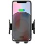 Wireless Car Charger Wireless Mount Compatible Automatic Holder for iPhone XR XS Max X 8 8+,10W Fast chargeing for Samsung All.Infrared Motion Sensor Automatic Open and Qi Enabled Devices.