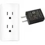 UL Certified USB Wall Charger Power Supply 5v 1A (1000mA) Universal Portable Travel Power Adapter Plug Block High Speed for iPhone iPad iPad Samsung HTC LG iPod Nokia Travel Office Home Use