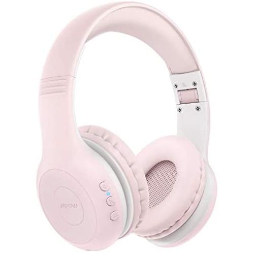 Mpow CH6 Plus Kids Bluetooth Headphones Over Ear for teens, Bluetooth 5.0 Wireless Headsets for Kids with Microphone, HD Stereo Foldable Headphone, 15-Hour Playtime, for PC/Cellphone/iPad/Study/Travel