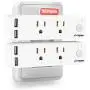 JUOYOU 2PCS Smart Plug with USB Fast Charging Ports,Works with Alexa Google Home Tuya,Voice & App Remote Control, Schedule and Timer Function,Mini WiFi Outlet Wireless Plug 16A Max JUOYOU 2PCS Smart Plug with USB Fast Charging Ports,Works with Alexa Google Home Tuya,Voice & App Remote Control, Schedule and Timer Function,Mini WiFi Outlet Wireless Plug 16A Max