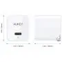 iPhone Fast Charger AUKEY USB C Charger 18W PD Charger Foldable Plug USB C Wall Charger for iPhone 11 Pro Max AirPods Pro iPad Pro, Samsung Galaxy S10 Note 9, Google Pixel 4 3 2 XL, LG, Huawei - White iPhone Fast Charger AUKEY USB C Charger 18W PD Charger Foldable Plug USB C Wall Charger for iPhone 11 Pro Max AirPods Pro iPad Pro, Samsung Galaxy S10 Note 9, Google Pixel 4 3 2 XL, LG, Huawei - White
