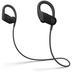 Powerbeats High-Performance Wireless Earphones - Apple H1 Headphone Chip, Class 1 Bluetooth, 15 Hours of Listening Time, Sweat Resistant Earbuds - Black (Latest Model)