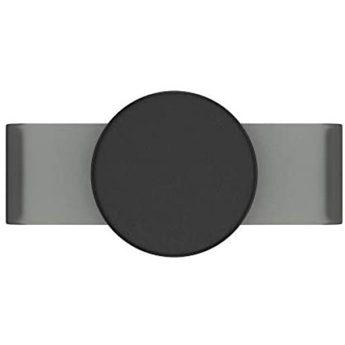 PopSockets PopGrip Slide for iPhone X and XS Apple Silicone Case - Black Haze