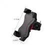NwleiZ Bike Phone Mount Anti Shake and Stable Cradle Clamp with 360° Rotation Bicycle Phone Mount/Bike Accessories/Bike Phone Holder for iPhone Android GPS Other Devices Between 3.5 to 6.5 inches NwleiZ Bike Phone Mount Anti Shake and Stable Cradle Clamp with 360° Rotation Bicycle Phone Mount/Bike Accessories/Bike Phone Holder for iPhone Android GPS Other Devices Between 3.5 to 6.5 inches