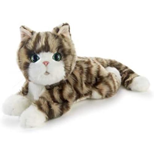 JOY FOR ALL - Silver Tabby Kitten - Interactive Companion Pets - Realistic & Lifelike