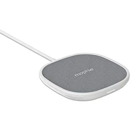 mophie Wireless 10W Charging Pad - Made for Apple Airpods, iPhone 11 Pro Max/XS Max, iPhone 11 Pro/XS, iPhone 11 / XR and Other Qi-Enabled Devices - Grey mophie Wireless 10W Charging Pad - Made for Apple Airpods, iPhone 11 Pro Max/XS Max, iPhone 11 Pro/XS, iPhone 11 / XR and Other Qi-Enabled Devices - Grey