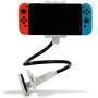 NockNock Stand Holder for Nintendo Switch and Smartphones Samsung Android S8 S9 iPhone, Gooseneck Long Arm (Pink)