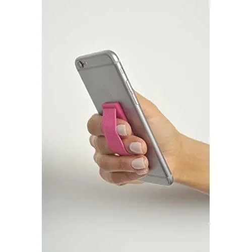 goStrap Finger Strap Screen Protector for Phones including Iphone Android Tablets and Mobile Devices, Pink goStrap Finger Strap Screen Protector for Phones including Iphone Android Tablets and Mobile Devices, Pink