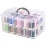 Simthread 40 Brother Colors Embroidery Machine Thread With/without Storage Box (With storage box) Simthread 40 Brother Colors Embroidery Machine Thread With/without Storage Box (With storage box)