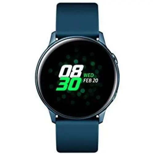 Samsung Galaxy Watch Active (40mm, GPS, Bluetooth), Blue - US Version with Warranty Samsung Galaxy Watch Active (40mm, GPS, Bluetooth), Blue - US Version with Warranty