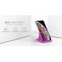 MoKo Phone/Tablet Stand, Foldable Desktop Holder Fit with iPhone 11 Pro Max/11 Pro/11, iPhone Xs/Xs Max/Xr/X, iPhone SE 2020, iPad Pro 11 2020/10.2/Air 3/Mini 5, Galaxy S20 6.2", Purple