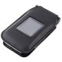 BELTRON Leather Fitted Case for Orbic Journey V Verizon Flip Phone - Features: Rotating Belt Clip, Screen & Keypad Protection, Secure Fit