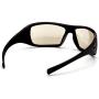 Pyramex Goliath Safety Eyewear, Black Frame, Indoor/Outdoor Mirror Lens